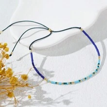 1PC 2026 Dainty Design Multi Color Tiny Beaded Jewelry Minimalist Bracelets For Women Simple Birthday And Date Gifts - Multicolor - View 4