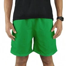 Men Beach Shorts - 青檸色 - 查看 1