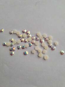 Rhinestones & Decorations - 白色 - 查看 2
