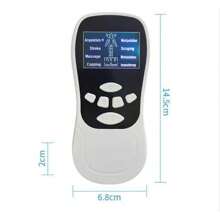 Đa chức năng Có thể mang đi Máy mát xa toàn thân Vật dụng trong nhà Kinh tuyến Cột sống cổ Mát xa Thiết bị Xung Mát xa Nhạc cụ Thiết bị Có thể - trắng - Xem 5