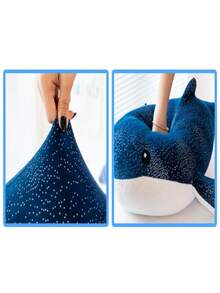 Peluche de Ballena Azul 50cm - Multicolor - Ver 8