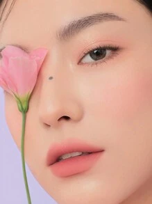 3CE Liquid Lipstick Hari Natal Long-Wearing Waterproof Smudge Proof Sweatproof Smudge-Proof Highly Pigmented Matte - BURUK #BICARA MALAM - View 3