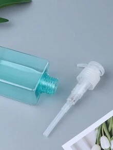 1 件便攜式旅行瓶套裝適用於洗髮精、護髮素、沐浴露、乳液和洗手液,按壓式可填充瓶 - 藍色 - 查看 5