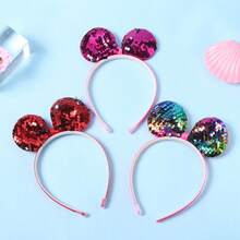1個兒童頭箍,最新歐美派對閃光頭箍,髮飾 - 彩色 - 查看 3