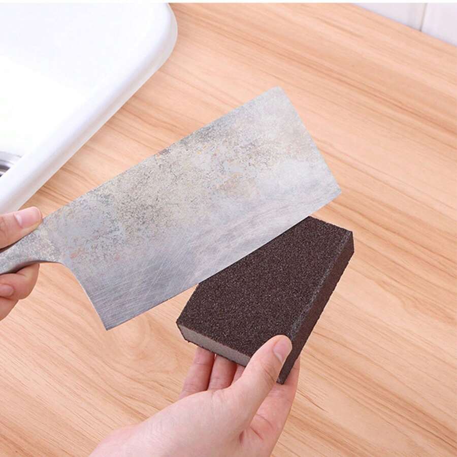 1pc Abrasive Magic Eraser Sponge For Cleaning Kitchen Utensils