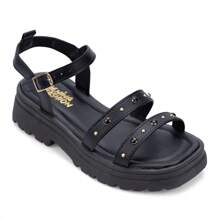 Kids Flat Sandals - màu đen - Xem 1