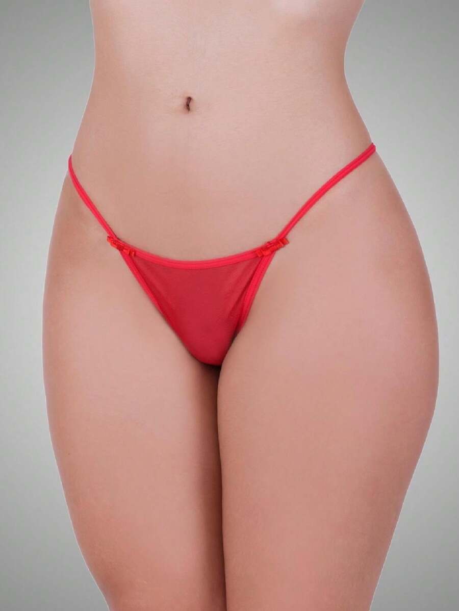 Women Thongs - Đỏ - Xem 1
