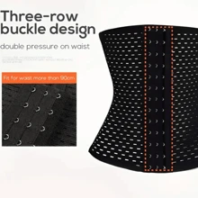 Corset Reductor Faja Gym Cinturilla Colombiana Lenceria - Beis - Ver 3