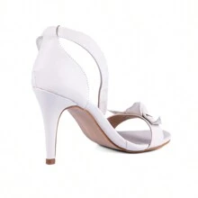 Women Heeled Sandals - 老白 - 查看 4