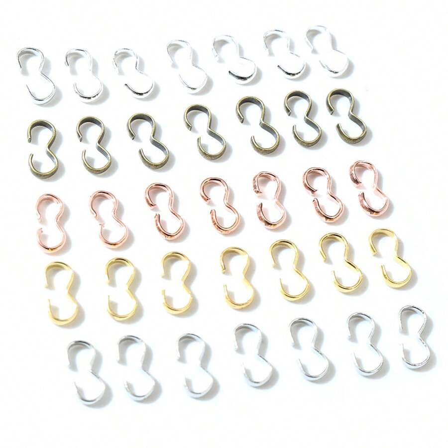 100pcs Necklace Chains Buckle Clasp Connector For DIY Jewelry Making Accessories - Chain Connector - View 1
