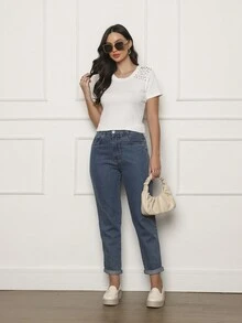 Women T-Shirts - trắng - Xem 3