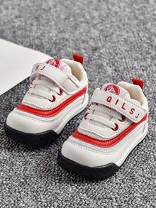 Baby Walking Shoes, Soft Bottom, Casual Sports Function Toddler Shoes, For Boys And Girls - Red - View 2