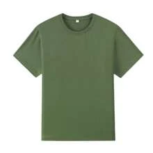 Men T-Shirts - xanh quân đội - Xem 2
