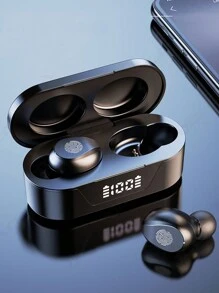 WoSD Fone de Ouvido Sem Fio Esportivo À Prova d'Água TWS, Estéreo Hi-Fi para Celular com Microfone e Redução de Ruído, Excelente Presente Pensativo para Homens/Mulheres/Namorada/Namorado/Amigo/Presente de Aniversário