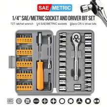 Right Angle Screwdriver - 90 Degree Offset Ratcheting Screwdriver Pocket Mini Low Profile Ratchet Wrench Bit Socket Set For Tight Space Cool Gadgets Gear Tool - Yellow - View 1