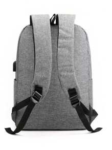 Backpack School Bag Sets Backpack With USB Port Formal Backpack Set Of 3 Pcs - Blue - View 6
