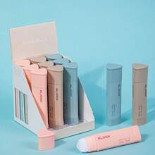 1 Stück/3 Stücke/24 Stücke Fester Klebestift, feste Klebstifte für Studenten, Bürobedarf, einfaches und praktisches Klebewerkszeug