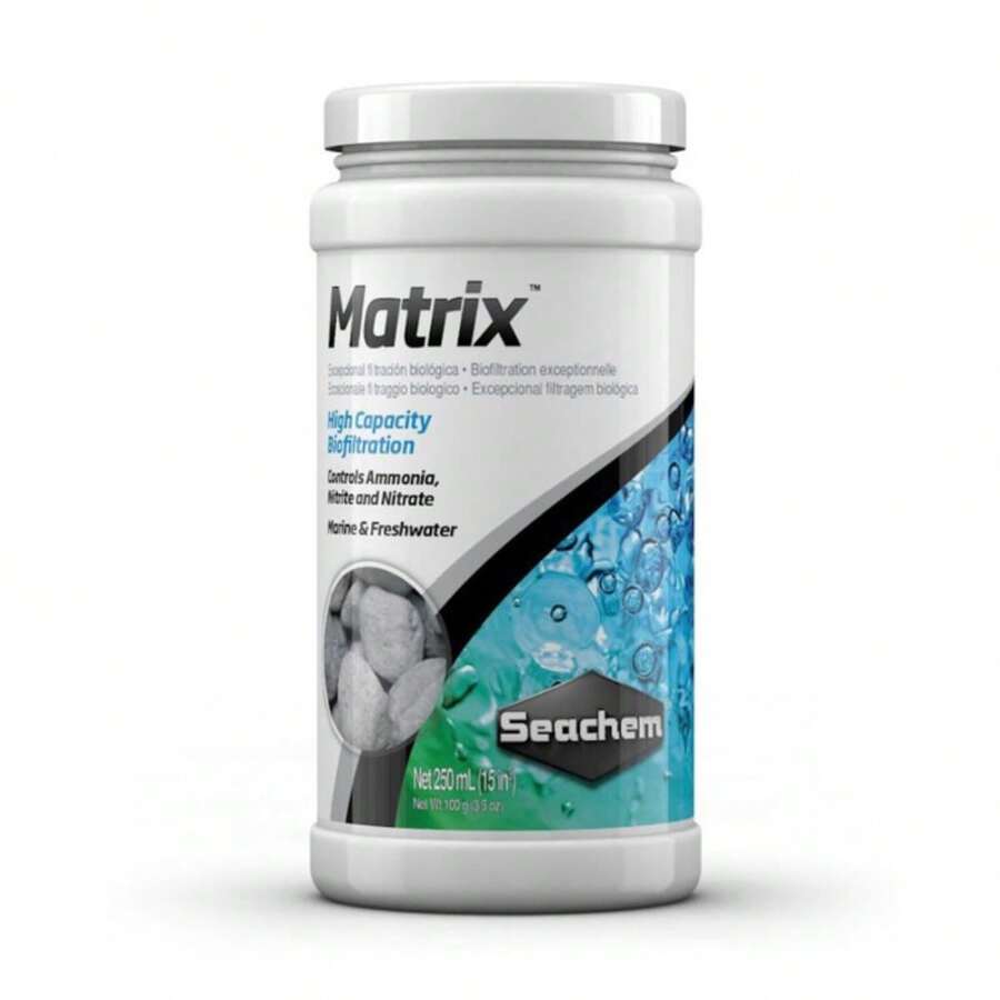 Seachem Matrix 250ml Aquarium Filter Material - White - View 1