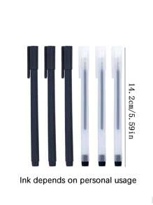 6入組極簡中性筆 - 彩色 - 查看 5