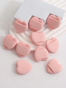 10pcs Finger-Sized Mini Makeup Sponges With Air Cushion Puff, Latex-Free Blending Sponge And Cosmetic Puff, For Liquid Foundation, Powder, Concealer. Suitable For All Skin Types.,Makeup,Cheap,Room Decor,Vanity,Travel,Bedroom,Makeup Accessories,Puff,Makeup Blender,Powder Puff,Makeup Sponge - Multicolor - View 4