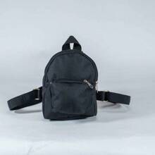 Women Fashion Backpacks - 黑色 - 查看 6