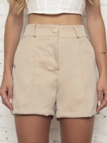 Women Shorts - Màu be - Xem 1