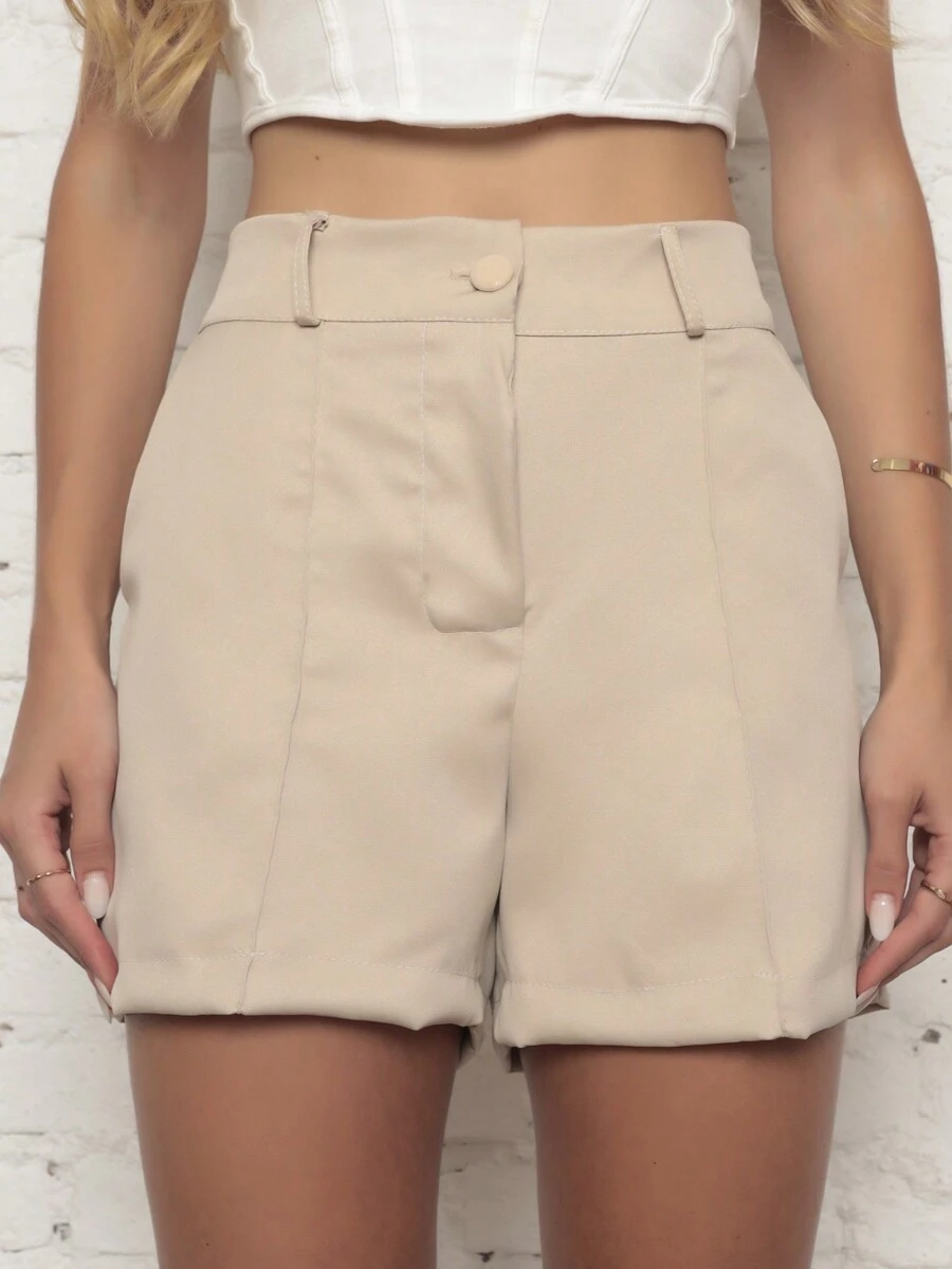 Women Shorts - Màu be - Xem 1