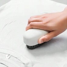 luluhut 1入組多功能板子刷,塑料洗衣襪子清潔刷,家用手洗刷,軟毛刷,適用於學生宿舍,浴室清潔工具 - 黃色 - 查看 2