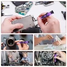 115 In 1 Precision Screwdriver Set, Electronics Magnetic Repair Tool Box ,With Case For Repair Computer, Phone, PC, Cellphone, Laptop, Switch, PS4, Game Console, Watch, Glasses Etc.Purple., Tools For Men