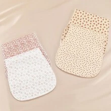 4 Piezas/paquete De Pañales De Muselina Para Bebé - Caqui - Ver 4