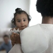 4 Piezas/paquete De Pañales De Muselina Para Bebé - Caqui - Ver 5