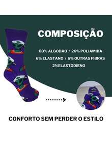Men Sports Socks - 橘色 - 查看 1