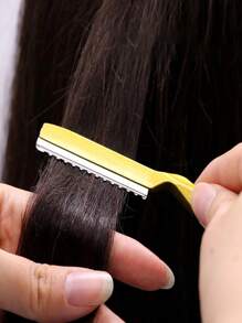1pc Hairdressing Thinning Razor Cutting Knife Thinner Japan Stainless Professional Sharp Barber Hair Cut Cutting Knife Salon Tools - Multicolor - View 4