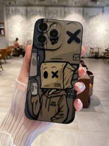 1 ốp lưng điện thoại silicon mềm họa tiết búp bê giấy, tương thích với iPhone và dòng Galaxy (tương thích với iPhone 13, 15, 16 Pro Max, 16), phiên bản quốc tế, không phải phiên bản nội địa. - Nhiều màu - Xem 2