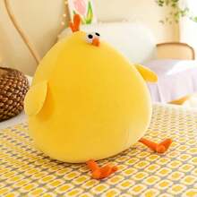 1pc Cute Plush Chicken Toy Home/Car Decoration, Gift For Friends/Girlfriend/Graduation, Warm Companion, Simulated Cute Pet