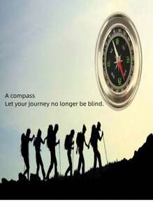 Multifunctional Outdoor Adventure Equipment Stainless Steel Compass For Tourism, Camping, Orienteering Gear - Silver - View 3