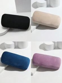 1pc Square Shaped Eyeglasses Storage Box Glasses Accessories For Women - Multicolor - View 1