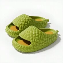 Sandalias Unisex Durian de verano, antideslizantes de dibujos animados. - Verde - Ver 4
