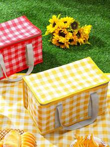 1 件戶外大號野餐包 - 隔熱旅行手提包和野餐籃,適合露營,方便寬敞,適合戶外探險 - 多色 - 查看 5