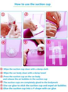9 pièces DIY Décoration de la Saint-Valentin Décoration de mariage en tissu Décoration de voiture de mariage Fleurs roses simulées, Décoration de maison Fleurs artificielles en soie rose, Convient pour diverses décorations de voiture, Diverses décorations de voiture de mariage