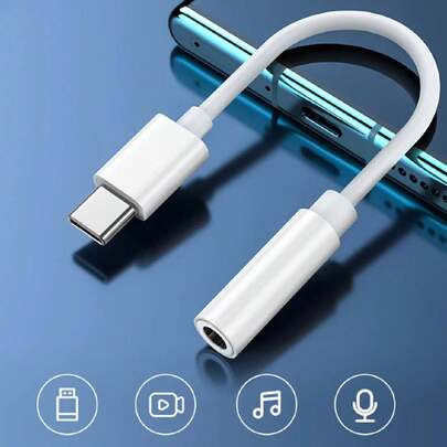 USB Type C To 3.5mm Female Headphone Jack Adapter,USB C To Aux Audio Dongle Cable Cord Compatible,Usb C Male To 3.5mm Female Headphone Jack Works Well With All Type-C Devices: GalaxyS23 S23+ S23 Ultra, S22 S22+ S22 Ultra, S21 S21+ S21 Ultra, S20 Ultra S20 Z Flip S20+ S10 S9 S8 Plus, Pixel 5 4 3 2 XL, Compatible With IPhone 15 Plus IPhone15 Pro Max,IPad Pro 2020/ 2018, And More.