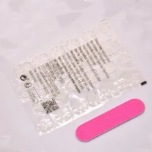Nail Art 快速貼假指甲24片,長型芭蕾棺材形狀裸粉暈色漸變亮粉亮片修飾美甲,假指甲裝飾套裝,含果凍膠條工具,家庭美甲完美演繹芭蕾彈跳甲型,女士美甲檔,可拆卸美甲貼片,可穿戴指甲貼,假指甲貼片完全覆蓋,將皇室級光彩帶入指尖,適用於日常穿戴假指甲,可重複使用,容易穿戴和拆卸 - 香檳色 - 查看 9