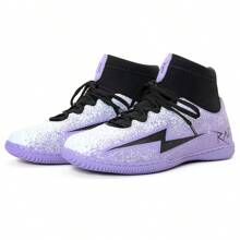 Rait Footwear Kids Soccer Shoes - 紫色 - 查看 3