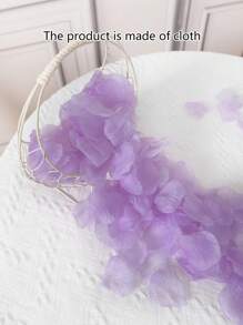 1 set de 100 pièces/500 pièces/1000 pièces de pétales de rose artificiels pour la décoration d'une nuit romantique, d'un mariage ou d'une fête. Idéal pour la décoration faite main de la Saint-Valentin pour les couples, la Saint-Valentin, les cadeaux