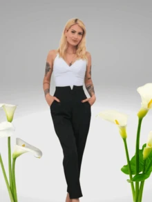 Women Pants - màu đen - Xem 4