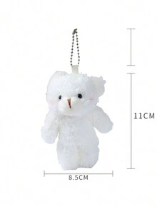 1 Pieza Colgante De Cabeza De Osito De Peluche Atrevido (estilo Aleatorio)