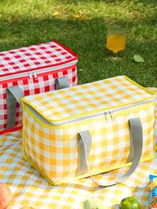 1 件戶外大號野餐包 - 隔熱旅行手提包和野餐籃,適合露營,方便寬敞,適合戶外探險 - 多色 - 查看 1