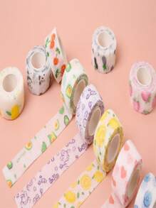 FOU 20 件/2 卷 2.5cmx4m 印花護指繃帶自黏彈性繃帶運動運動膠帶包裹 - 彩色 - 查看 6