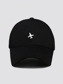 1件男士可調節的抽象飛機印花棒球帽,休閒簡約風,適合日常和旅行穿搭 - 彩色 - 查看 12