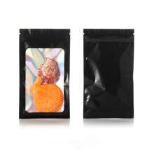 100 Miếng Laser Màu sắc Khung trang trí Âm dương Tự niêm phong Túi Với Đen Bối cảnh , Thích hợp Đối với Hộp Đựng Thực Phẩm , Ảnh ba chiều Cầu vồng Nhấp nháy Túi đựng đồ trang sức , Nhựa Kín gió Hoa tai & Vòng cổ Đóng gói , Giấy nhôm Cầu vồng Ánh sáng Premium Cái túi , Đối với Sắp xếp Và Lưu trữ Mặt hàng - 100 khung màu laser đen - Xem 8